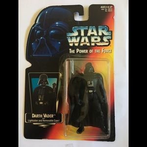 Star Wars Darth Vader Long Saber Vintage 1995 POTF